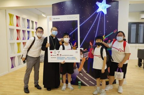 天主教澳門教區青年中心開幕繪畫牆壁活動 - 10