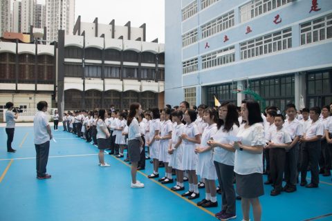 校內花地瑪聖母像巡遊/ Procession of Our Lady of Fatima - 2