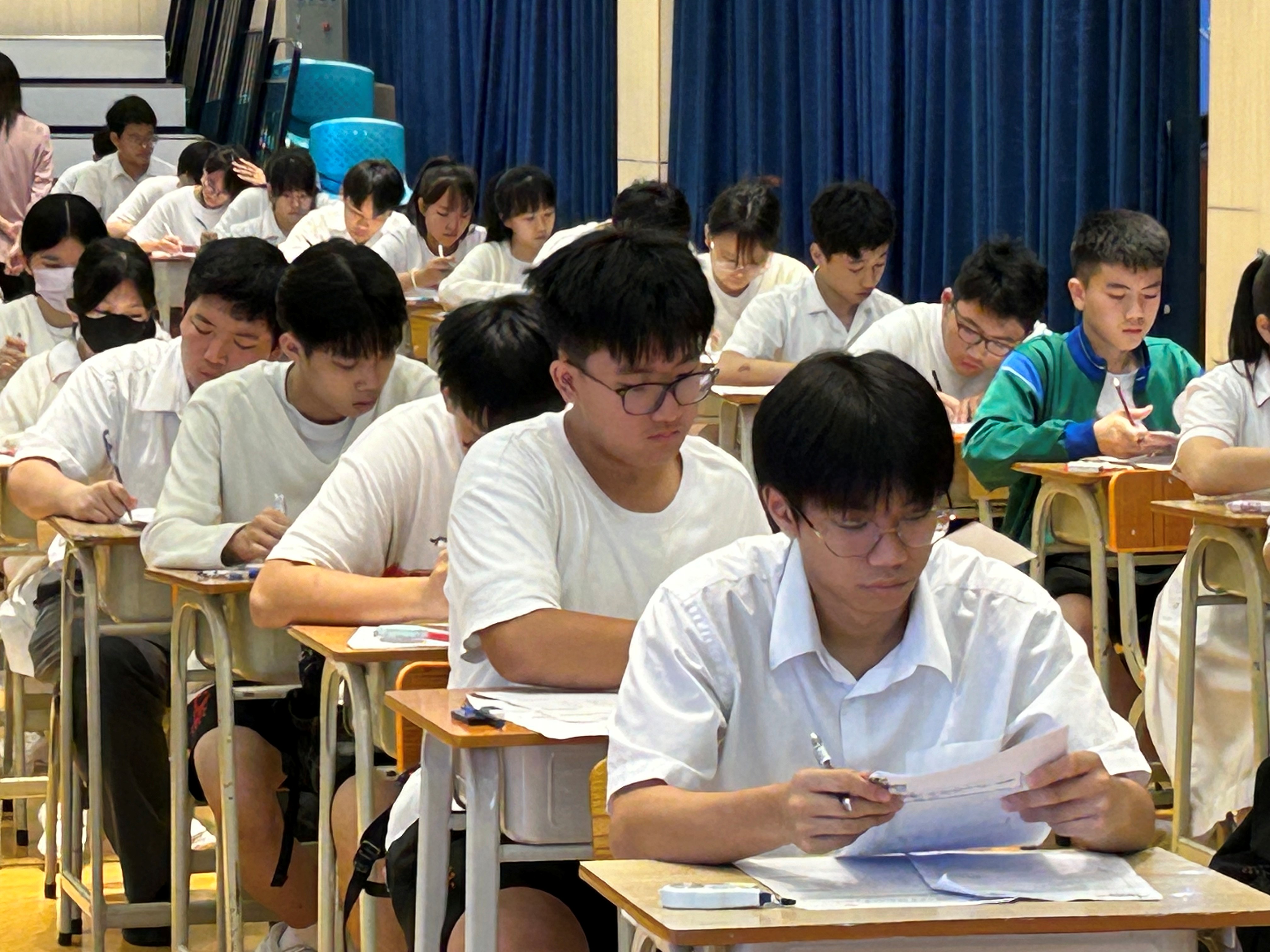 GAPSK駐校考試照片